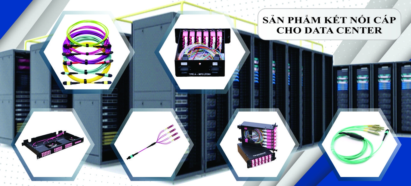 SẢN PHẨM KẾT NỐI QUANG CHO DATA CENTER