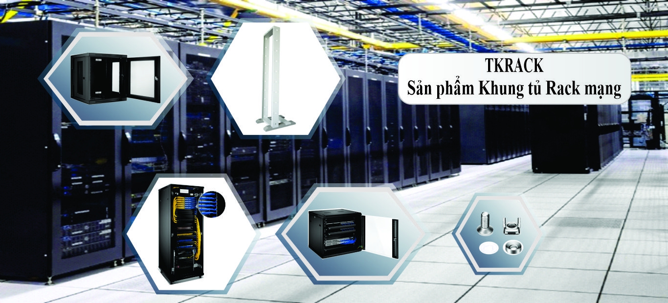 TKRACK - Sản phẩm khung tủ Rack mạng