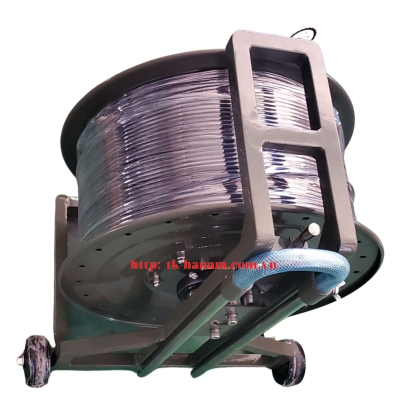 CUỘN CÁP DÃ CHIẾN 4 SỢI SM G657A1 ĐK 5.5MM BỌC GIÁP CÓ ĐẦU NỐI SẴN