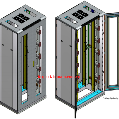 Tủ Rack 19" TKRACK800 42U