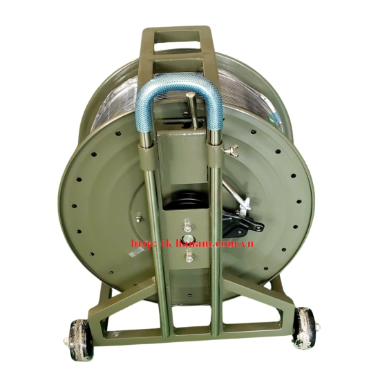 CUỘN CÁP DÃ CHIẾN 4 SỢI SM G657A1 ĐK 5.5MM BỌC GIÁP CÓ ĐẦU NỐI SẴN