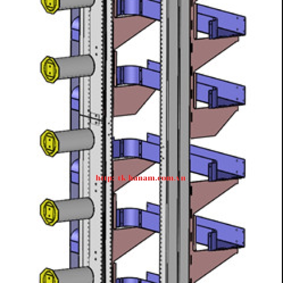 Khung tập trung quang TKFib-OR46-K96SC